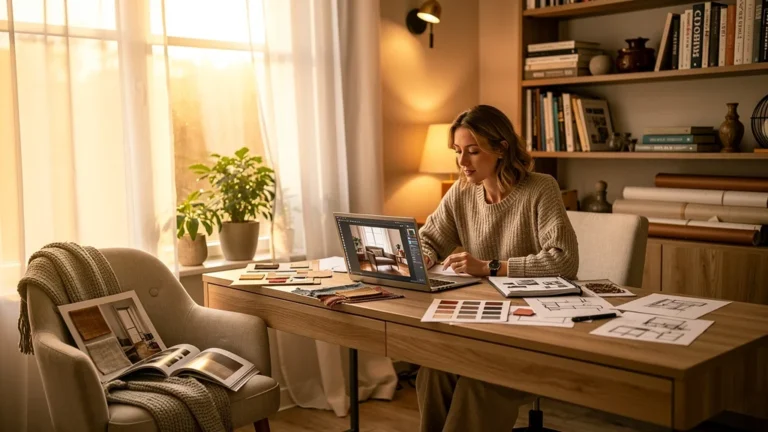 Intérieur lumineux illustrant les 5 étapes pour trouver l'inspiration déco efficace